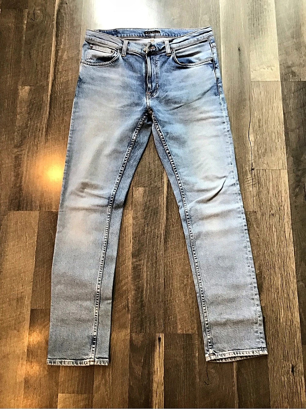 Nudie Jeans Lean Dean warm days blue 34/32